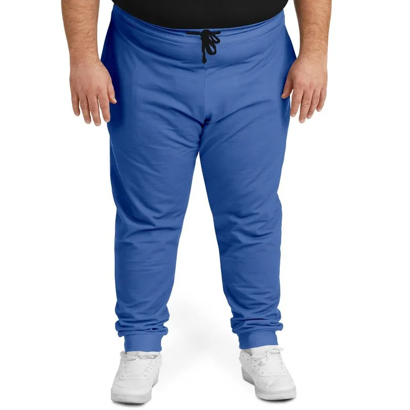 Midtone Blue Joggers | Unisex | with PLUS sizes | C80M60Y0K0