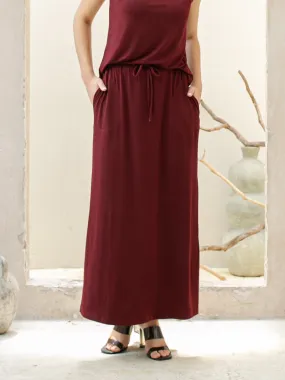 Minna Skirt - Maroon