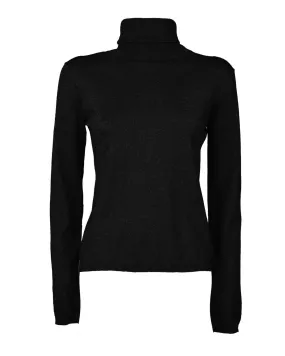 Monochrome turtleneck sweater