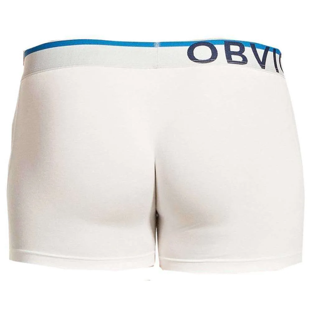 Obviously Everyman AnatoMAX Boxer Brief 3inch Leg - White