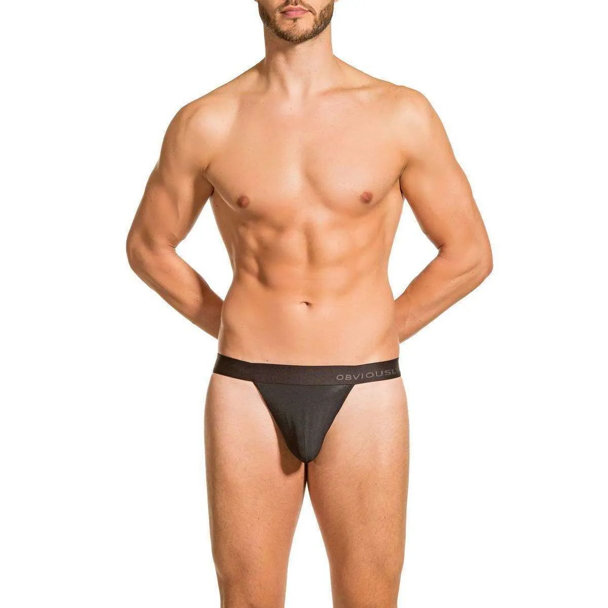 Obviously Primeman AnatoMAX Bikini Brief - Black