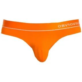 Obviously PrimeMan AnatoMAX Hipster Brief - Orange