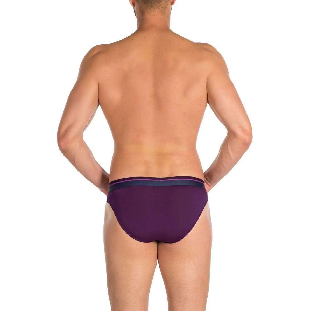 Obviously PrimeMan AnatoMAX Hipster Brief - Purple