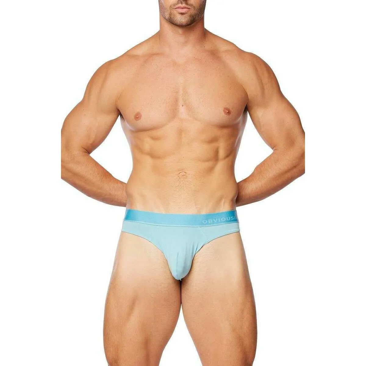 Obviously PrimeMan Hipster Brief - Sky Blue