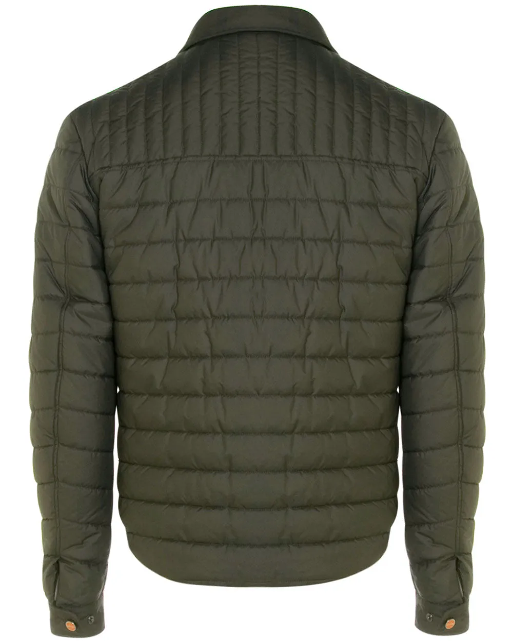 Olive Lightweight Puffer Jacket