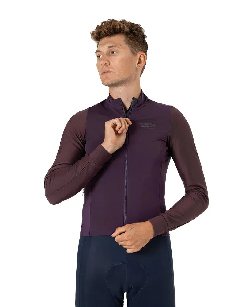 PAS NORMAL STUDIOS Mechanism Thermal LS Jersey - Bordeaux