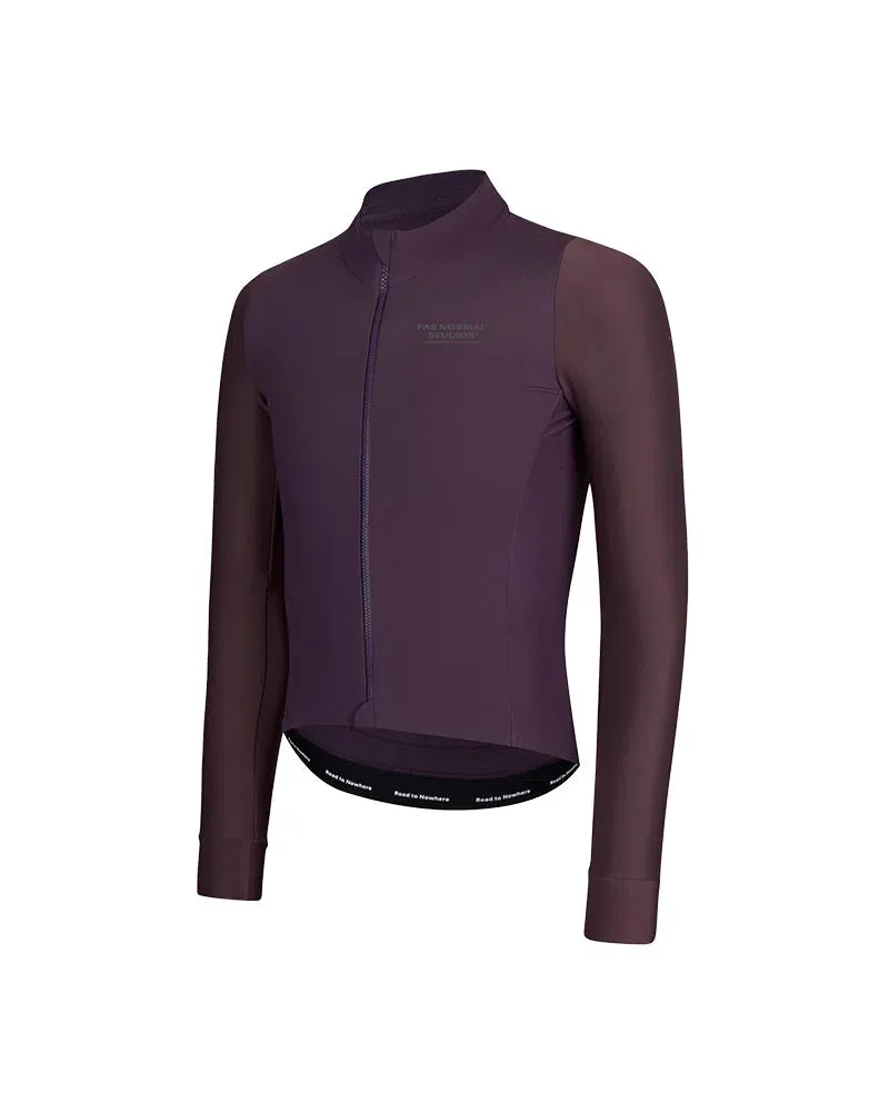 PAS NORMAL STUDIOS Mechanism Thermal LS Jersey - Bordeaux