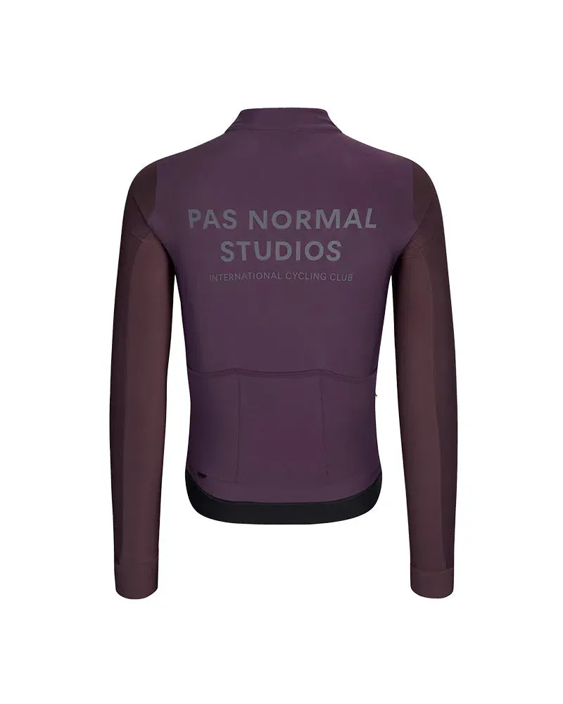 PAS NORMAL STUDIOS Mechanism Thermal LS Jersey - Bordeaux