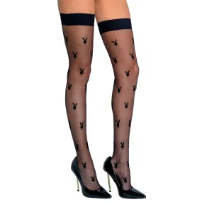 Playboy Bunny Noir Stockings