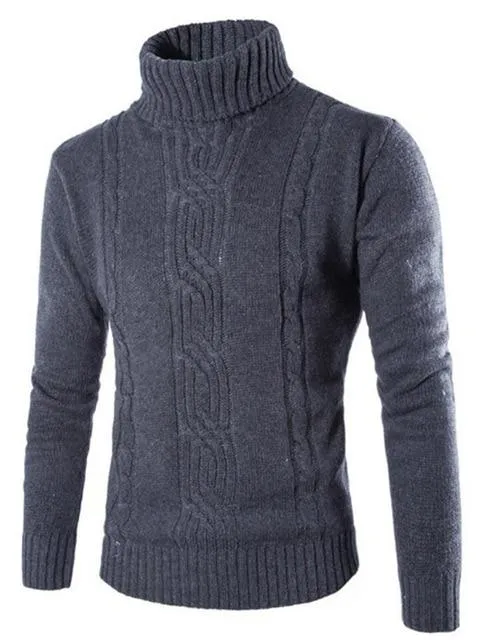 Premium Turtle Neck Cotton Sweater