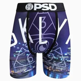 PSD Men's Brief Black/Brooklyn Bottom Underwear - E21911080-BLK-M