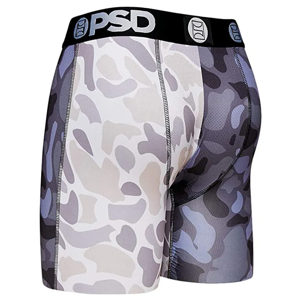 PSD Mens Brief Bottom Black Warface Underwear - E61421002-BLK-M