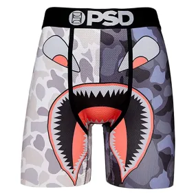 PSD Mens Brief Bottom Black Warface Underwear - E61421002-BLK-M