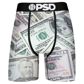 PSD Mens Green Cash Underwear - E32011007-GRN-XL