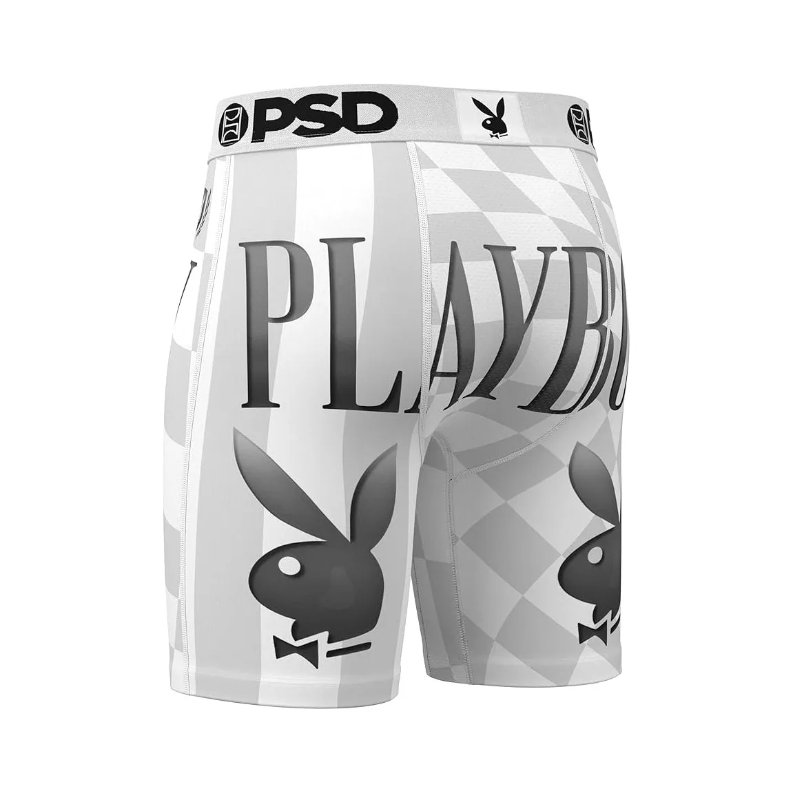 PSD Men's Multicolor Playboy Champ Boxer Briefs Medium Underwear - 324180008-MUL-M