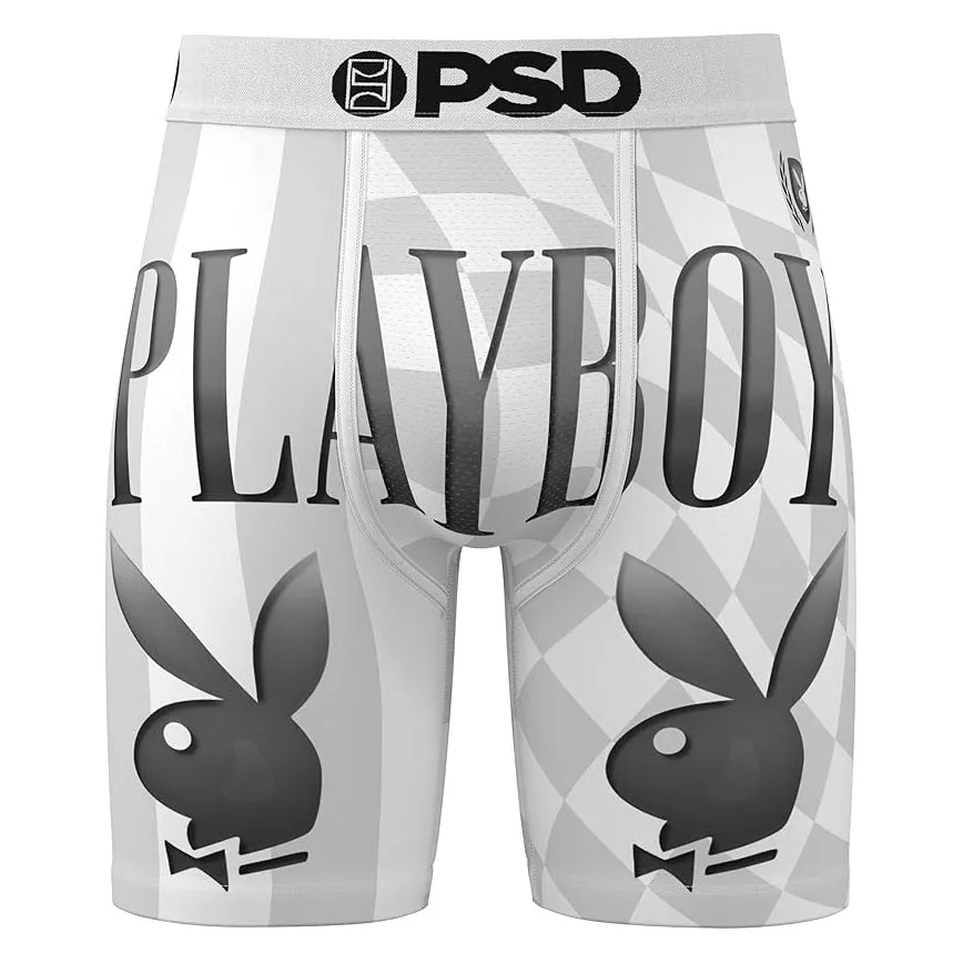 PSD Men's Multicolor Playboy Champ Boxer Briefs Medium Underwear - 324180008-MUL-M