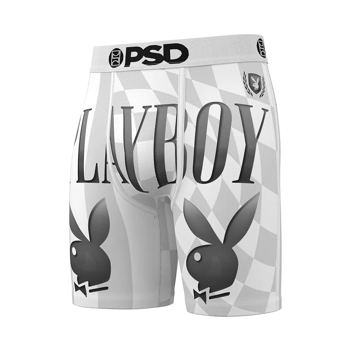 PSD Men's Multicolor Playboy Champ Boxer Briefs Medium Underwear - 324180008-MUL-M