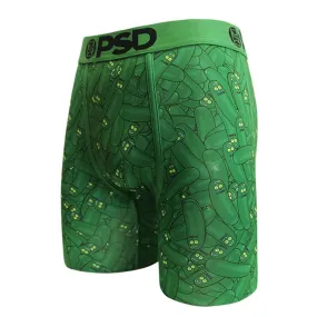 PSD Mens NBA Pickles Rick Morty Green Underwear - E21911001-GRN-XL