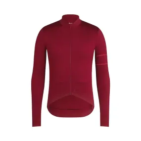 RAPHA Pro Team Long Sleeve Thermal Jersey AW2023 - BFS Dark Red