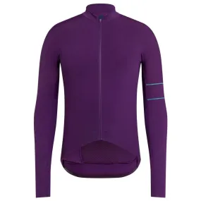 RAPHA Pro Team Thermal Long Sleeve Jersey - BBC Dark Purple