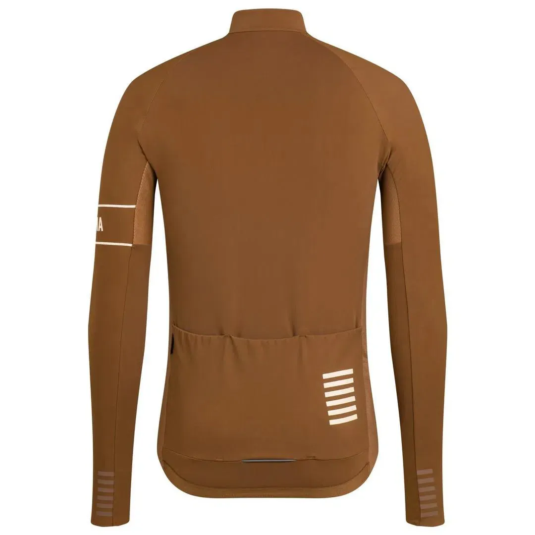 RAPHA Pro Team Thermal Long Sleeve Jersey - EMP Brown