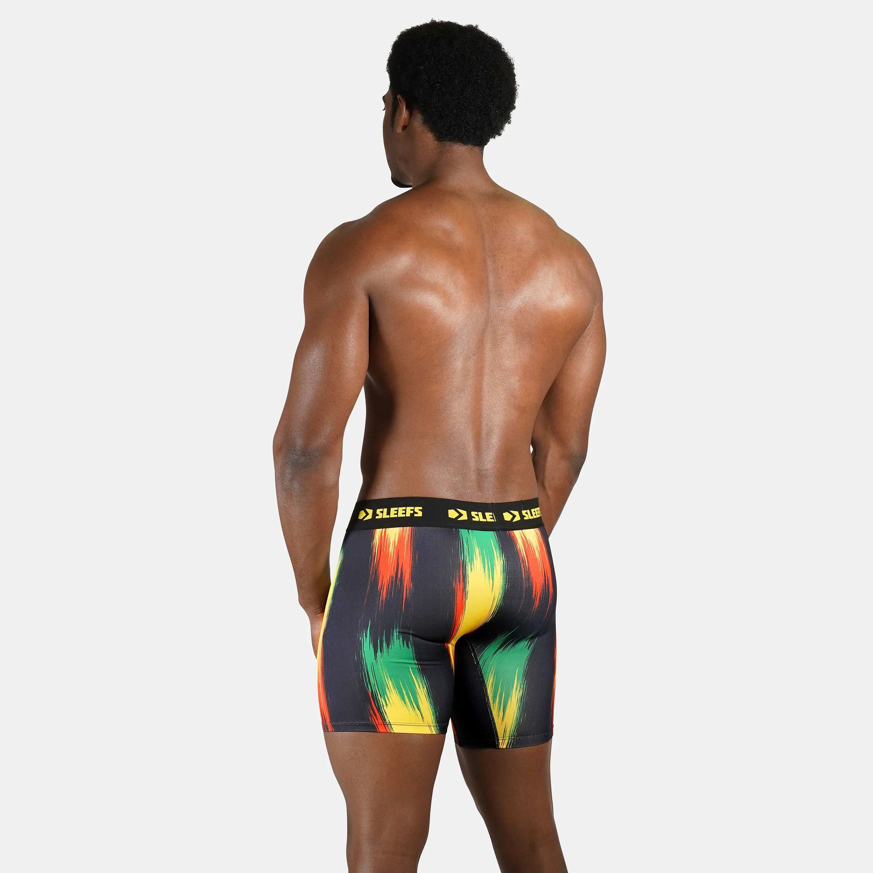 Rasta Paint Brush Men's Underwear