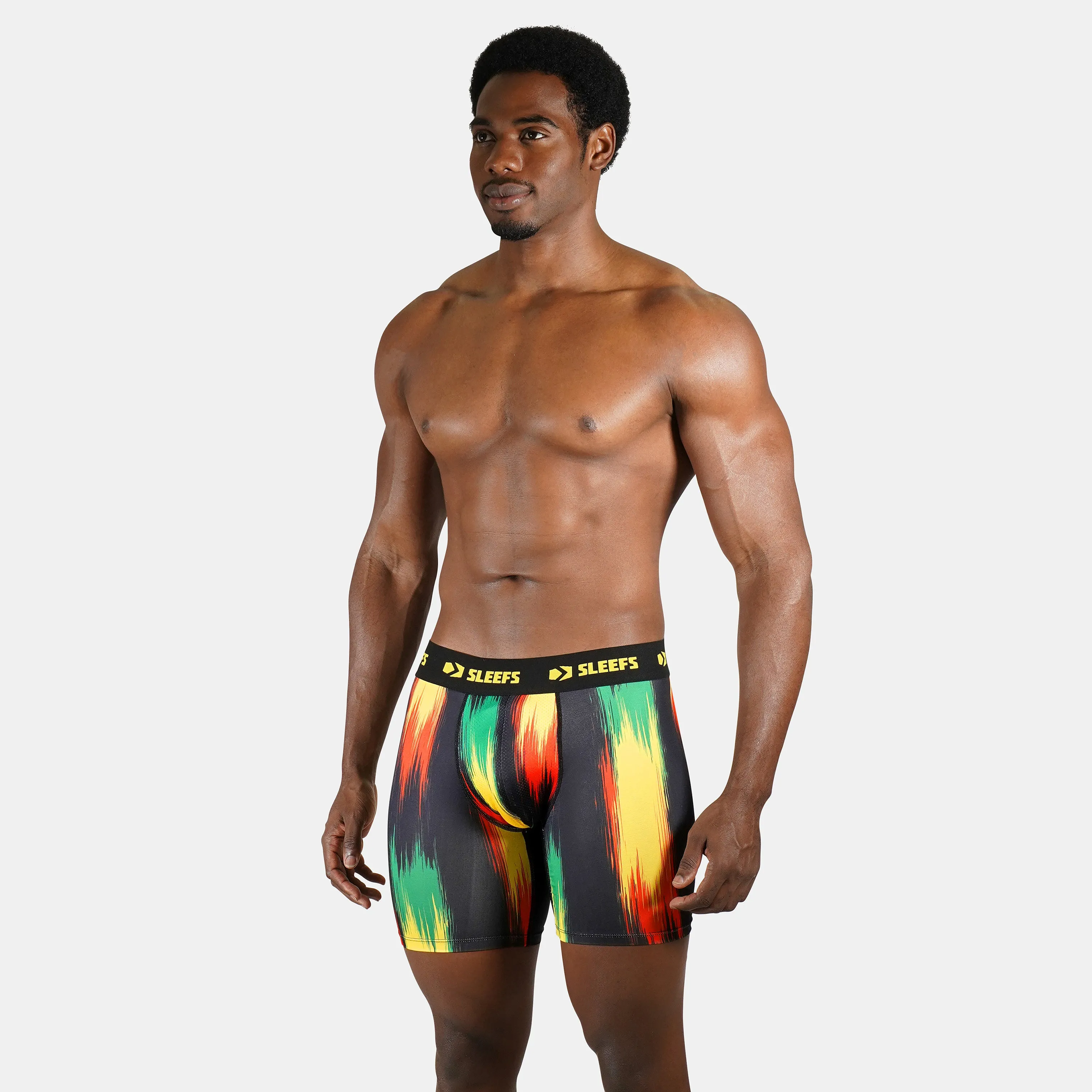 Rasta Paint Brush Men's Underwear