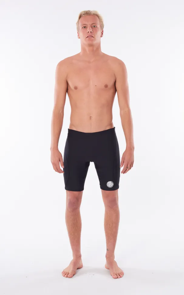 Ripcurl  Mens Thermopro Wetsuit Shorts - Black