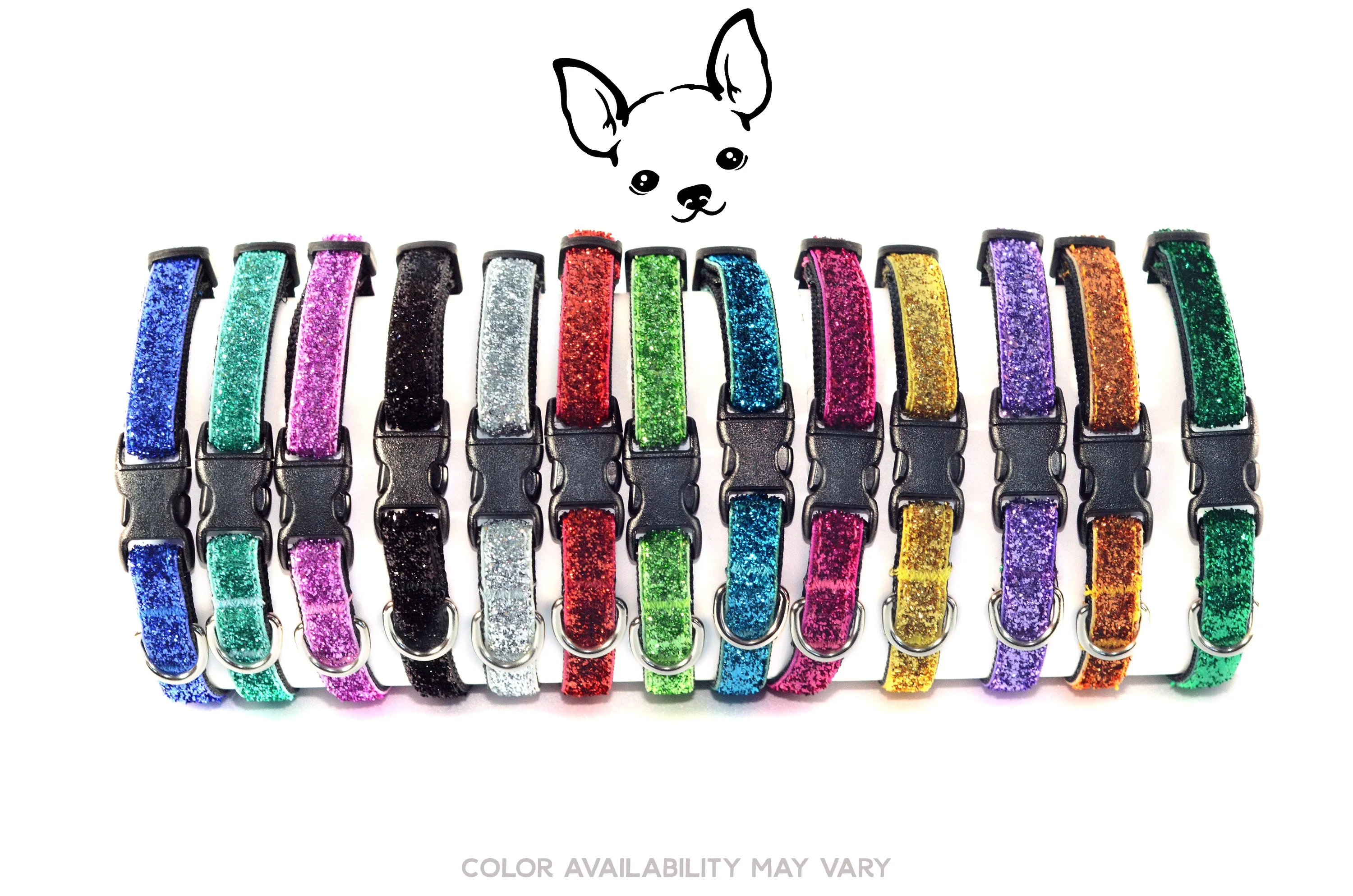 Sparkle & Bling Tiny Dog Collar