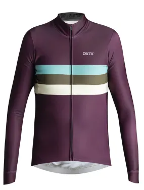 TACTIC Hard Day Long Sleeve Jersey HQ - Burgundy