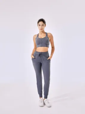 Tangs Display - Cooling & Buttery Soft Velvet Joggers With Cuffs