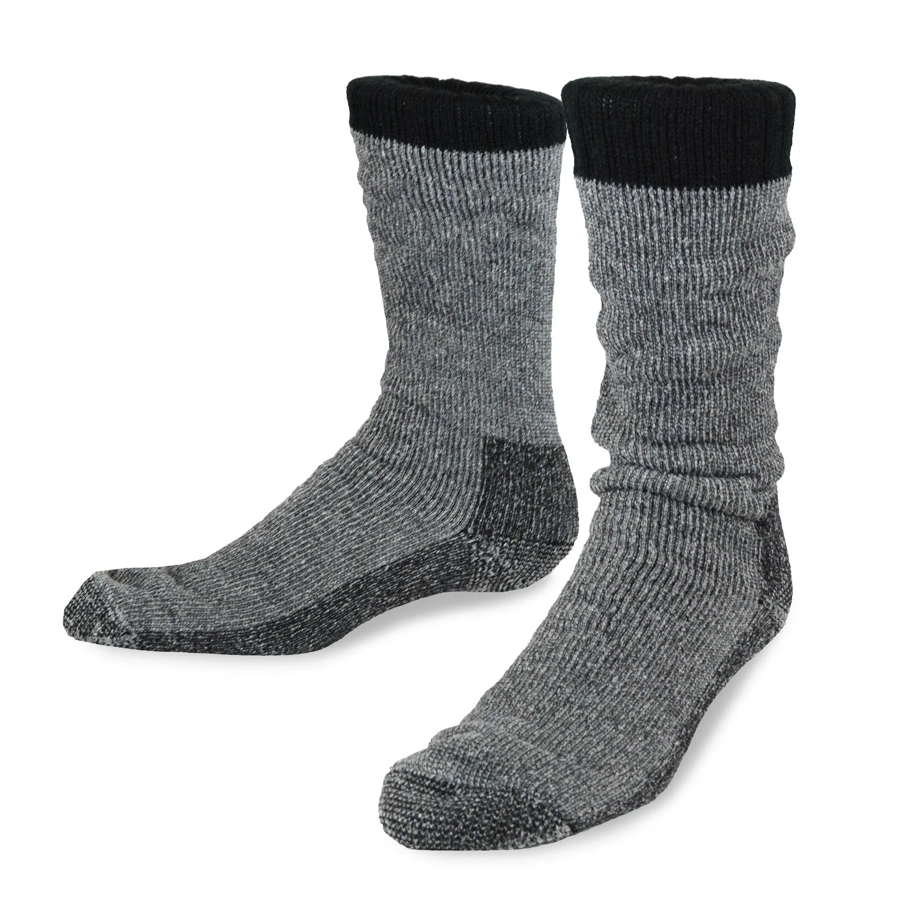 TeeHee Socks Men's Thermal Wool Crew 4-Pack (51078)