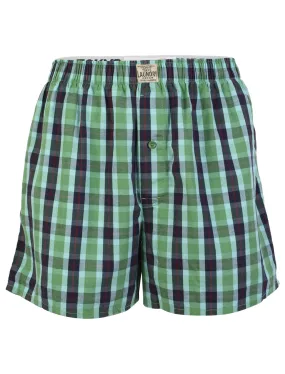 Tokyo Laundry Little Chief Checkered Cotton Boxer Shorts