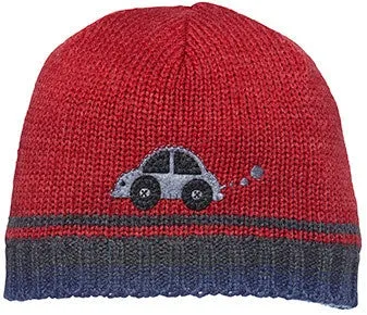 Toshi Beanie - Red Bizzy