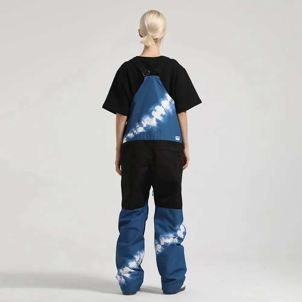 Unique Insulated One-piece Snow Bibs Pants