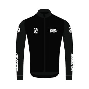 VELODROM RaceDay Thermal  Long Sleeve Jersey - Black/White