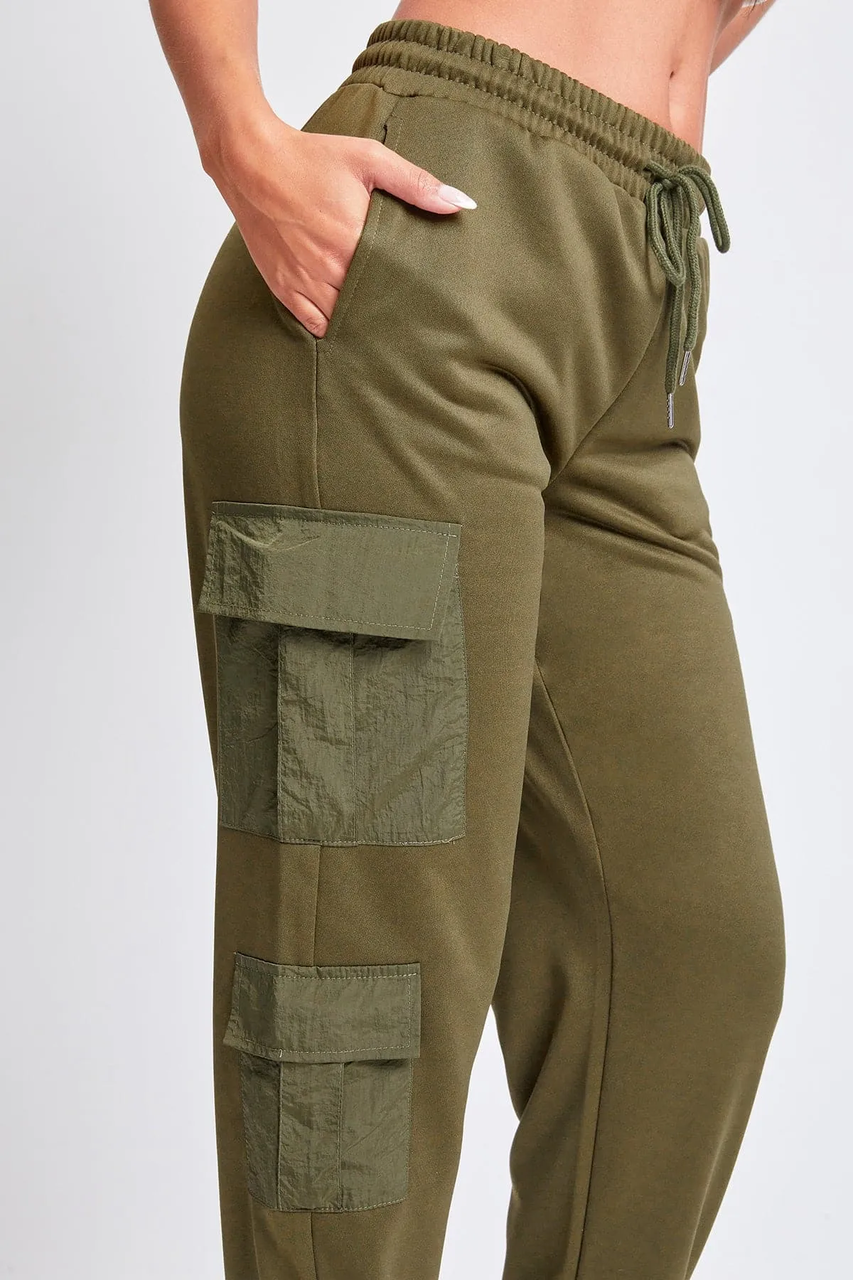 Women's Joggers with Nylon Pockets