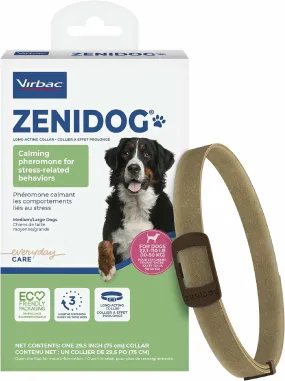 ZENIDOG Calming Collar for Dogs- Medium/Large (22-110 lbs)